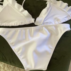 Zimmerman white bikini in size 1